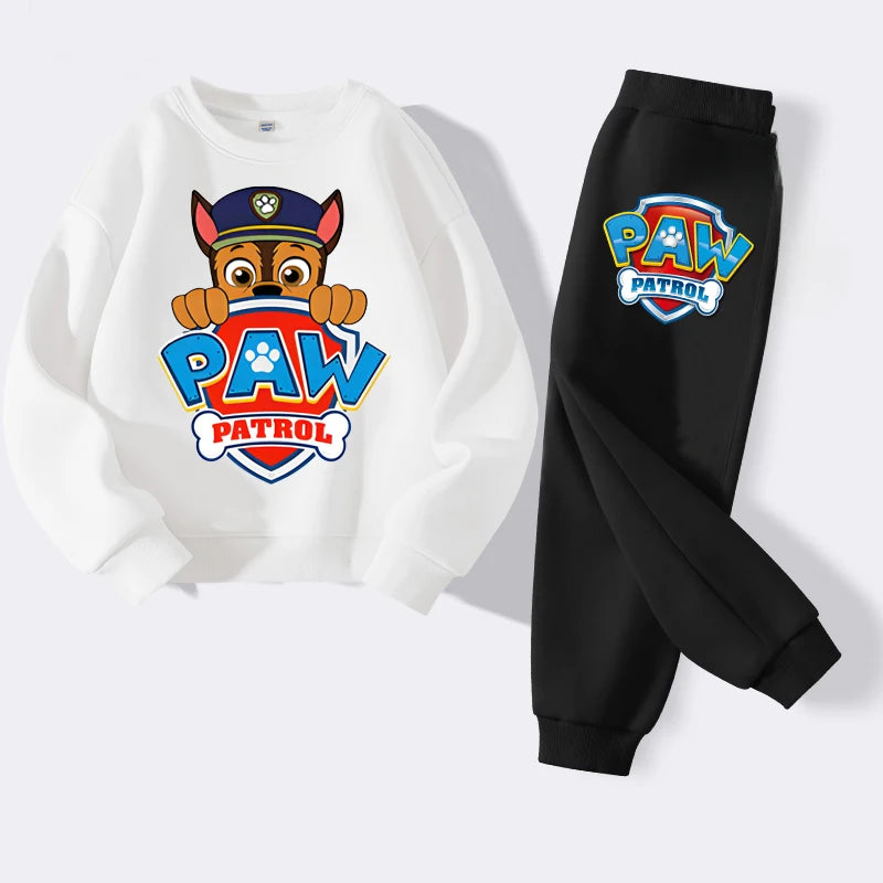 PAW Patrol Cartoon Printed Boys Sweatshirt Sets For Kids