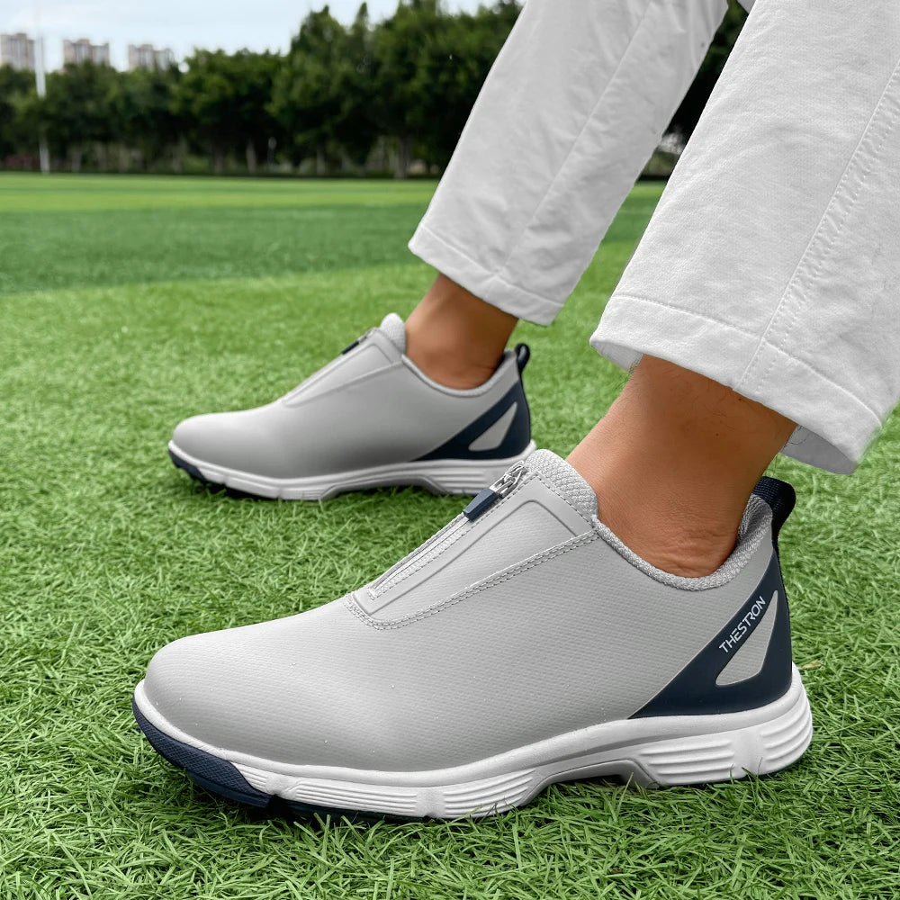 Men Golf Shoes Professional Performance Outdoor Footwear With Rubber Outsole
