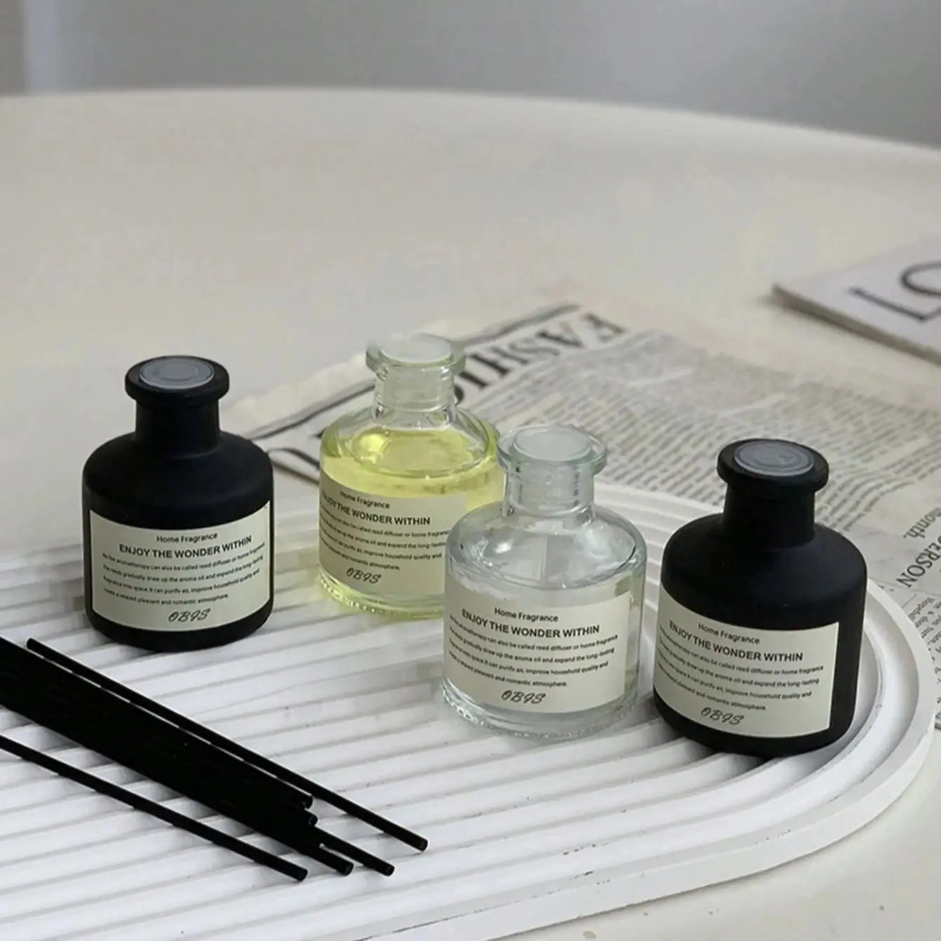 Fragrance Oil With Reed Diffuser Stick Home Room Air Freshener