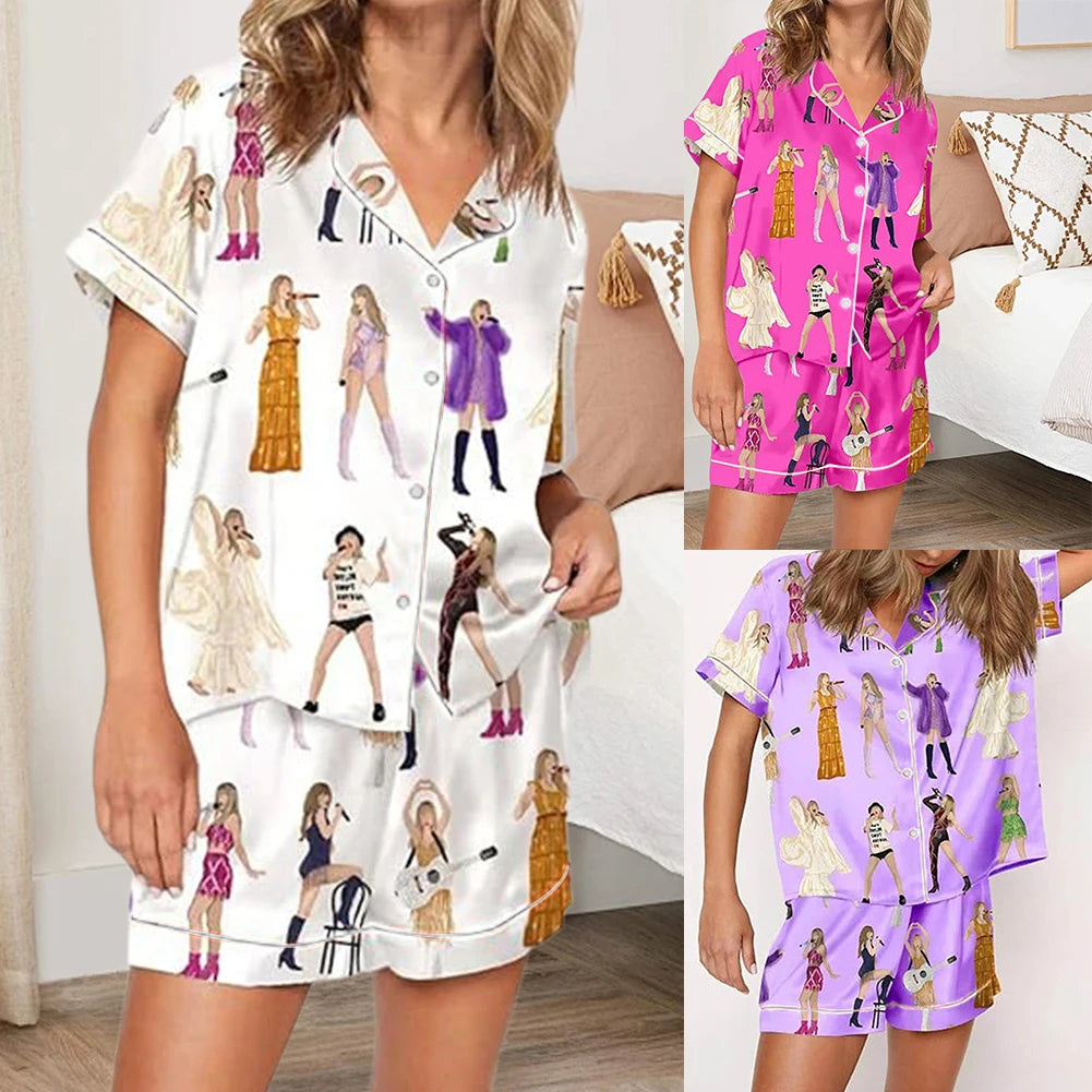 Women Taylor Pajamas Set