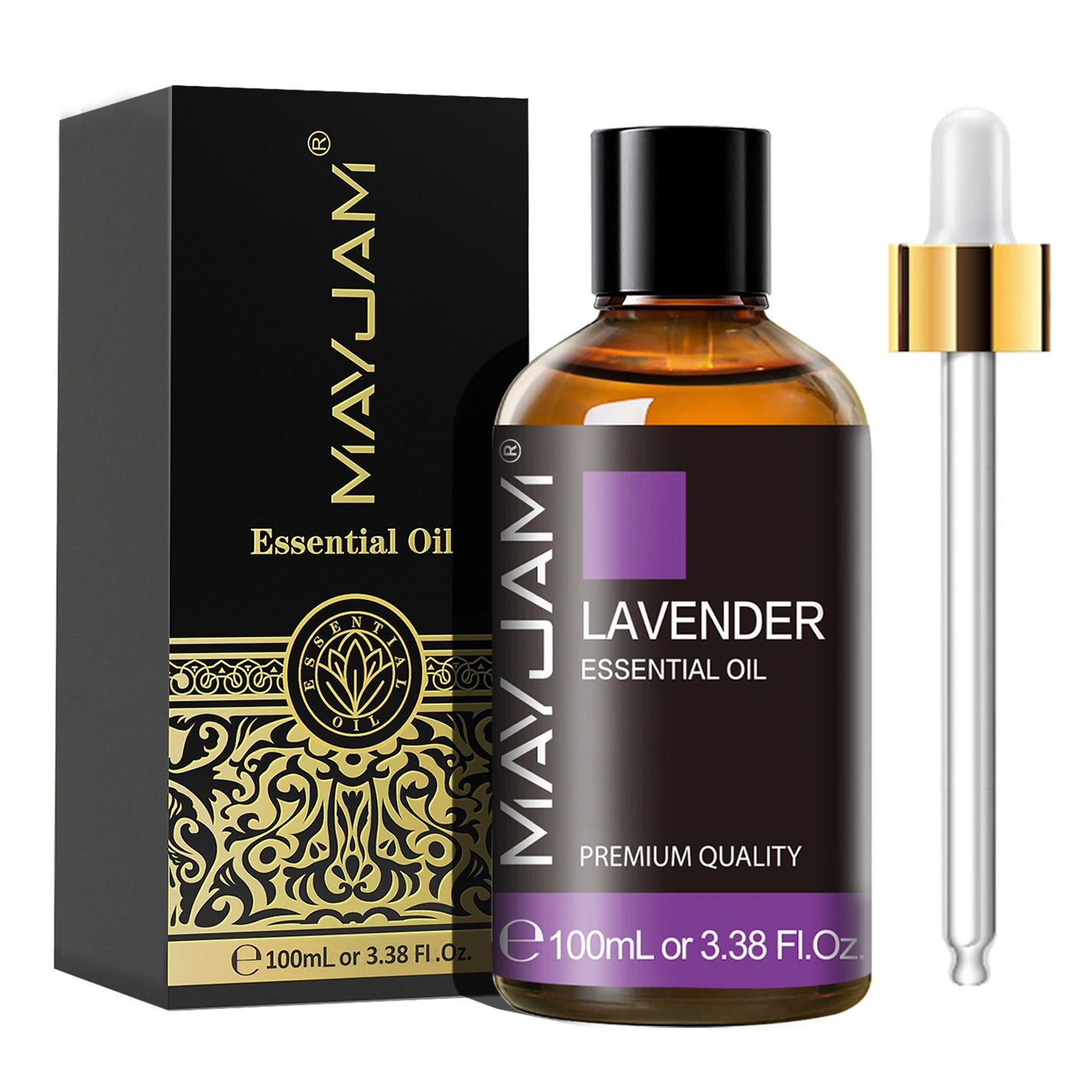 MAYJAM Essential Oils Lavender Vanilla Fragrance Oil For Massage