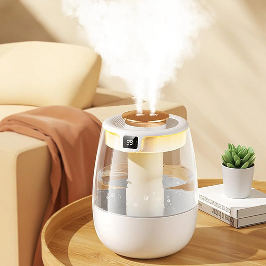 Double Spray Humidifier USB Powered Mist For Rooms
