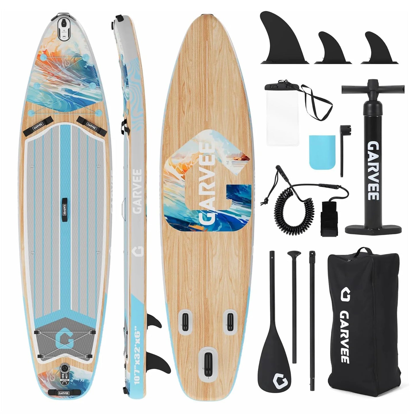 Inflatable Stand Up Paddle Board With Premium Accessories