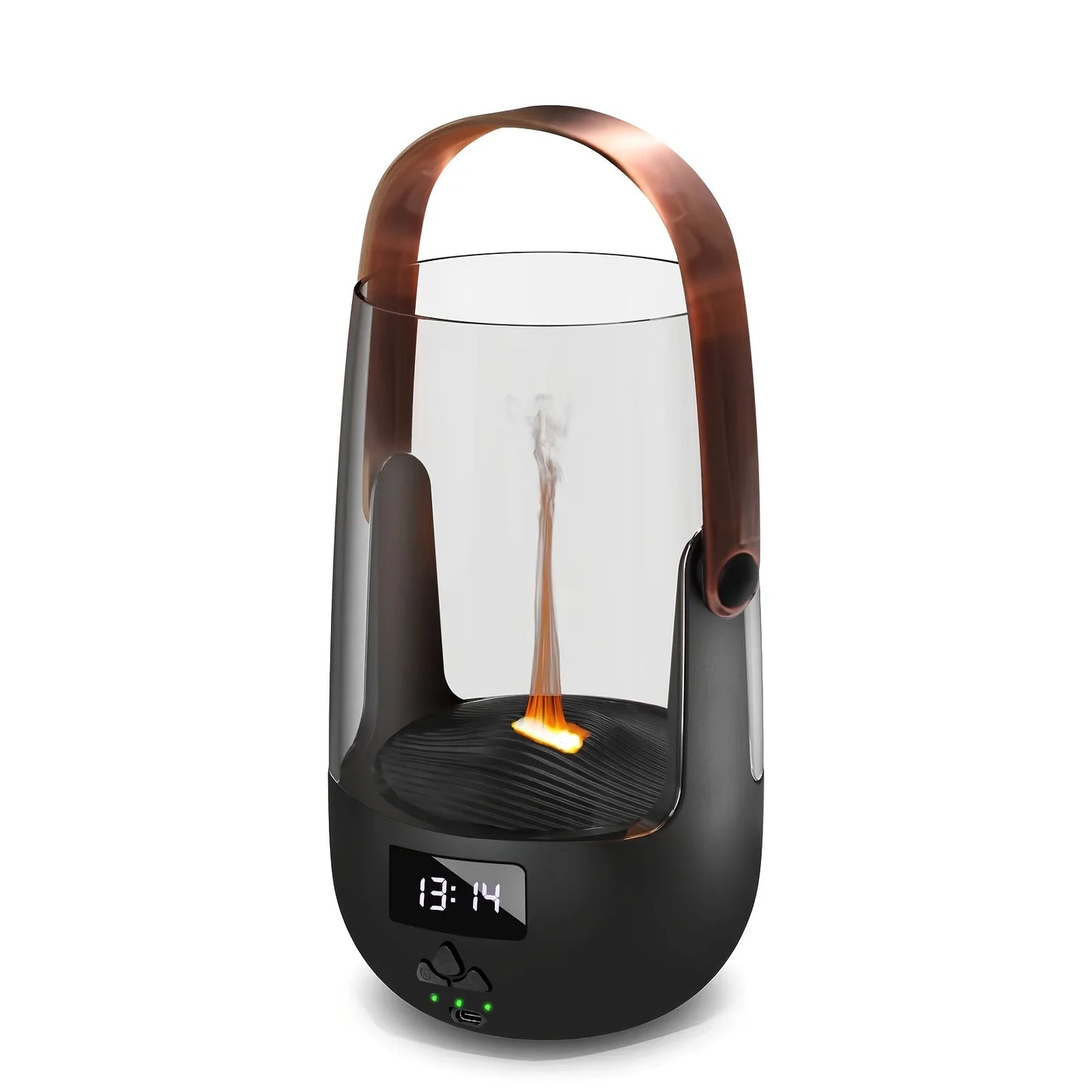 USB Aroma Humidifier With Night Light Timer Auto Shut Off