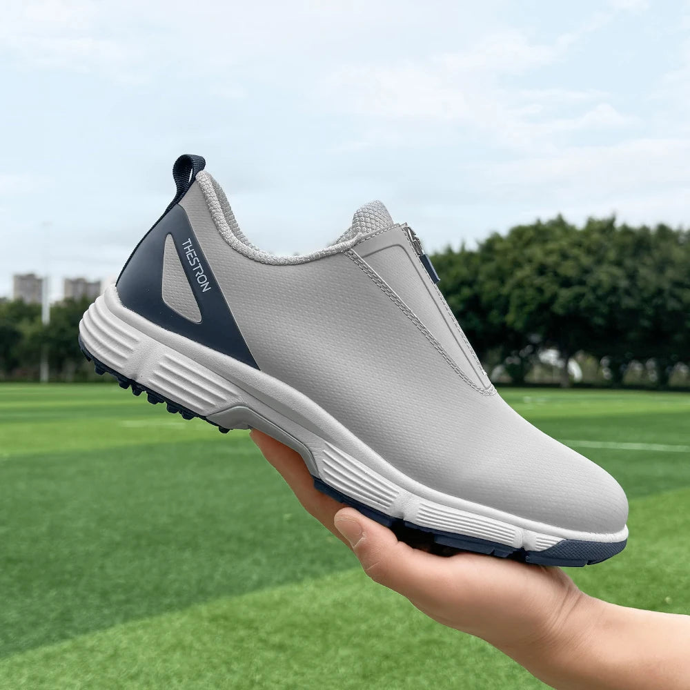 Men Golf Shoes Professional Performance Outdoor Footwear With Rubber Outsole