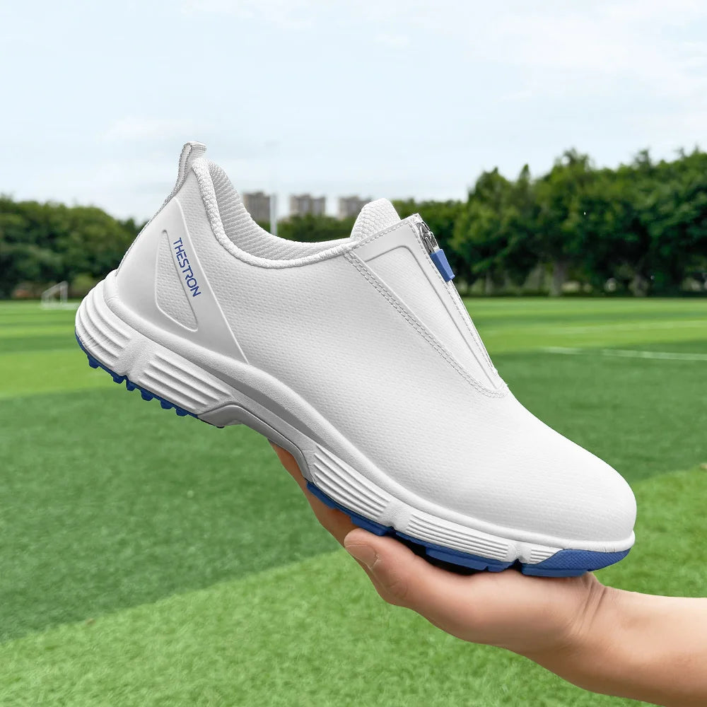 Men Golf Shoes Professional Performance Outdoor Footwear With Rubber Outsole