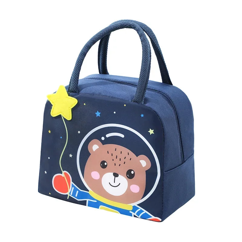 Cartoon Children's Lunch Bag Thermal Insulation Aluminum Film High Quality