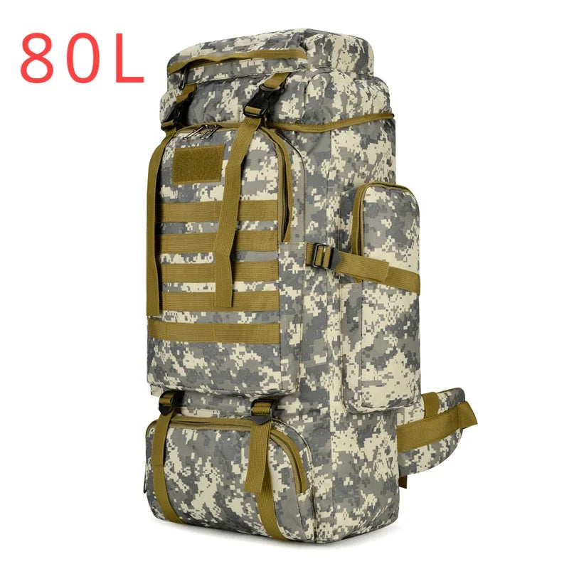 Mountaineering Backpack Softback Large Unisex Tactical Bag