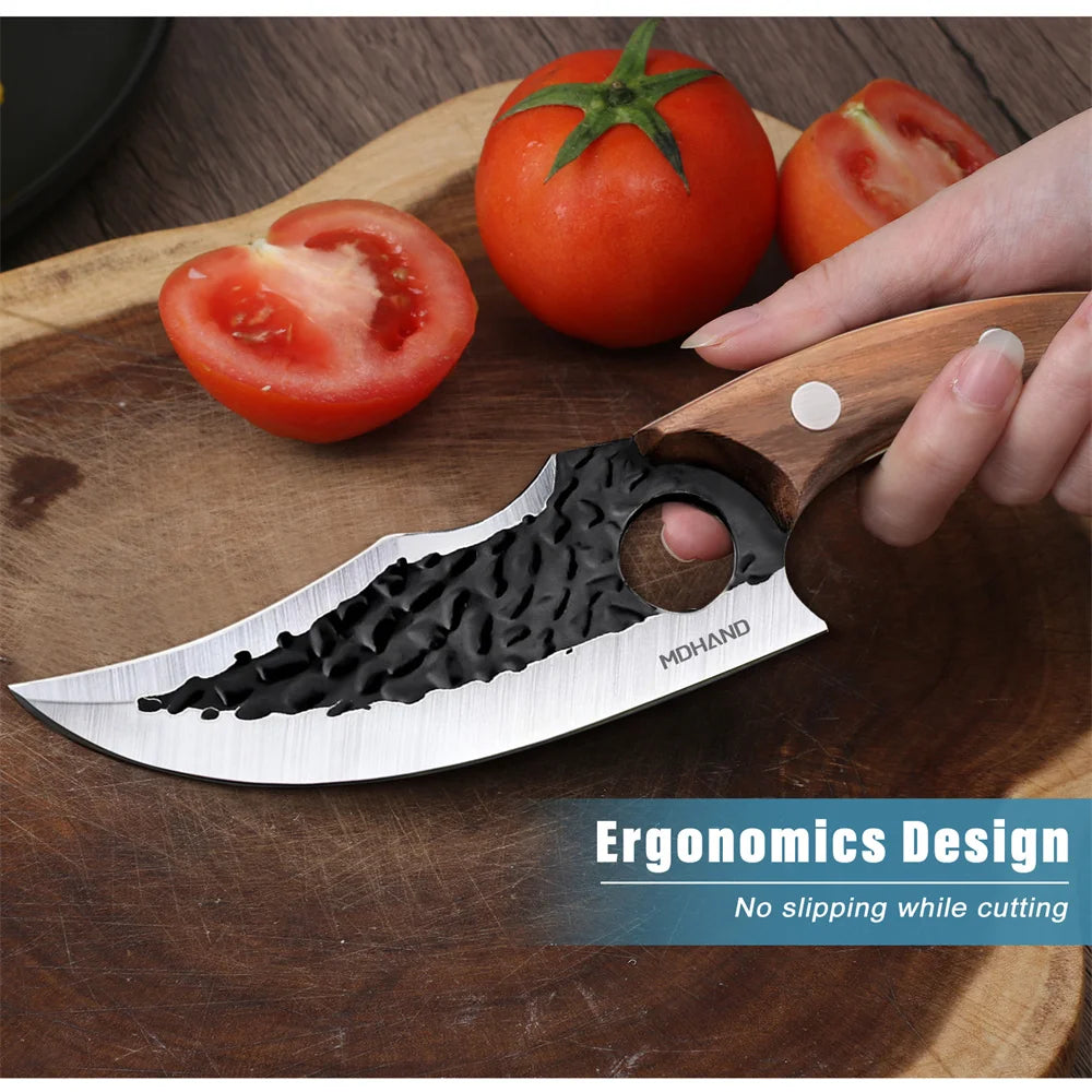 ZENG Boning Knife Stainless Steel Hand Forged for Precision Cutting