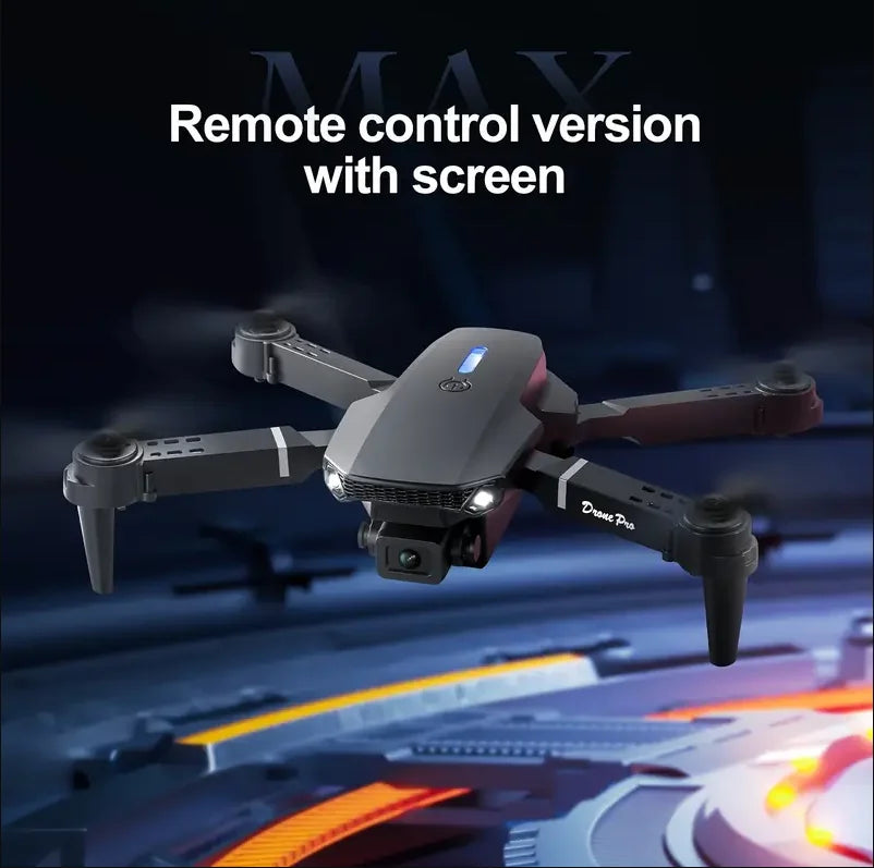 E88 Drone With Dual Camera Screen Control One Key Takeoff