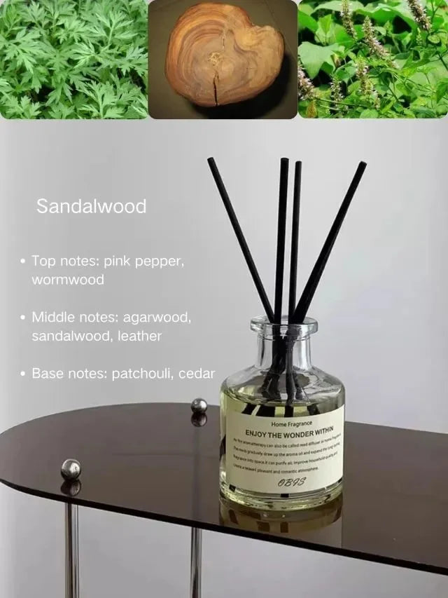 Fragrance Oil With Reed Diffuser Stick Home Room Air Freshener