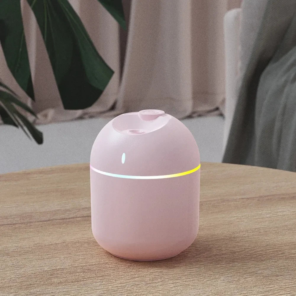 Air Humidifier With LED Night Light And Aroma Diffuser