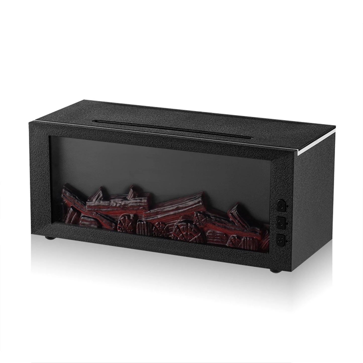 Fireplace Flame Air Diffuser Humidifier Aromatherapy Essential Oil Diffuser