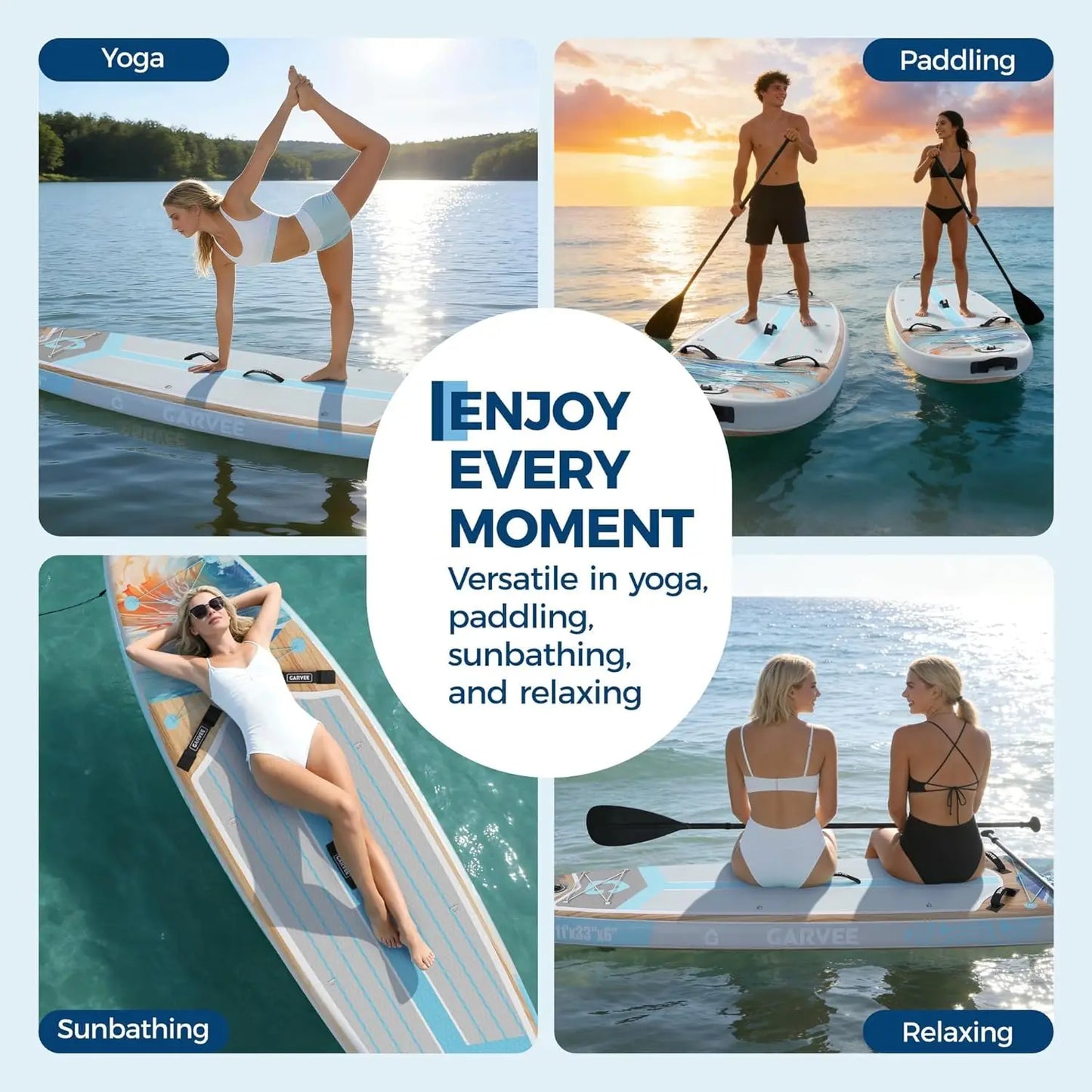 Inflatable Stand Up Paddle Board With Premium Accessories