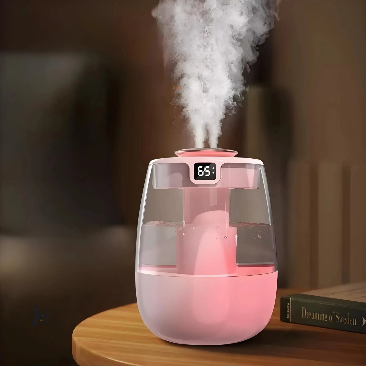 Double Spray Humidifier USB Powered Mist For Rooms