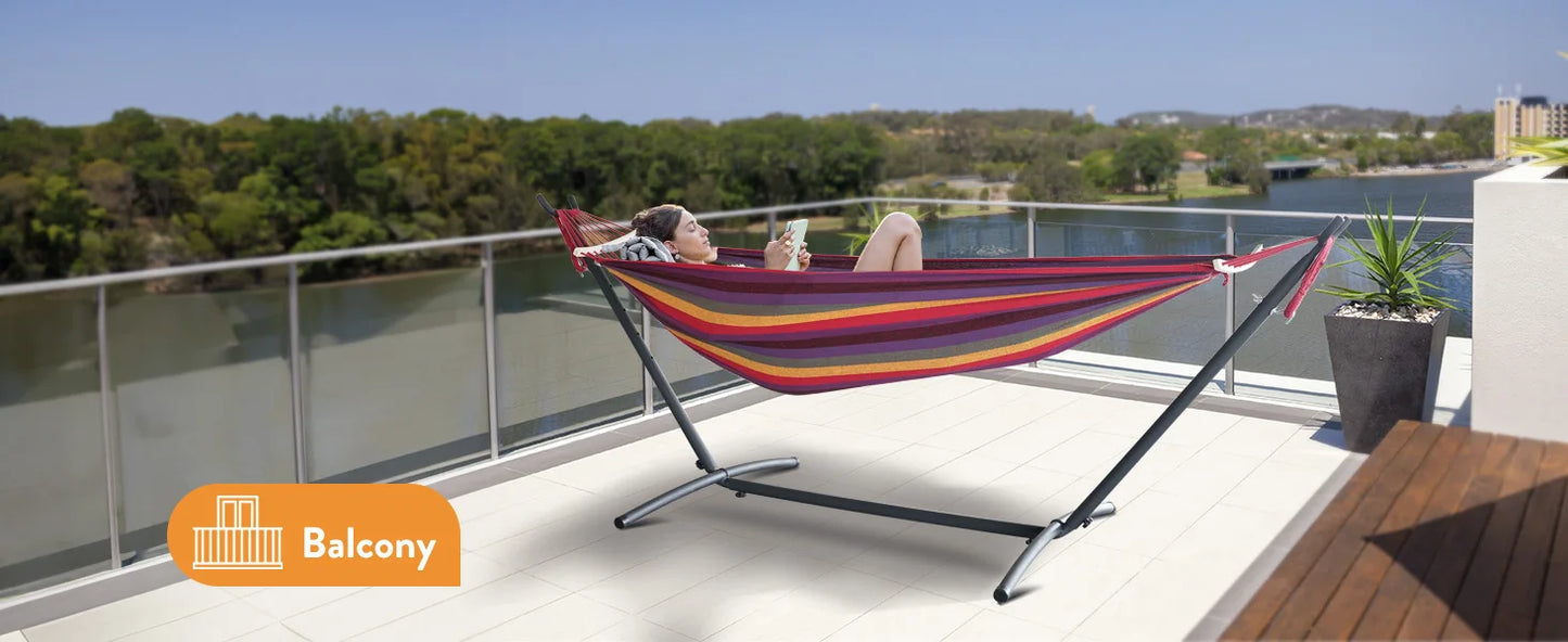 Gyroor Adjustable Stand Hammock Supports 600 Lb Capacity