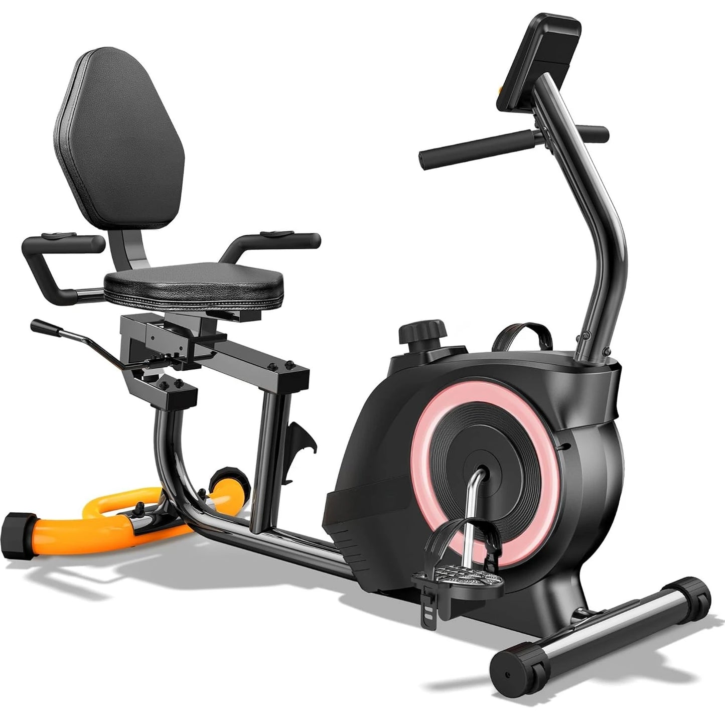Quiet Recumbent Stationary Bike for Elderly and Adults