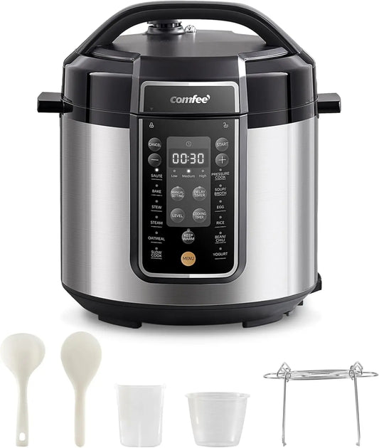 Pressure Cooker With 13 Cooking Functions For Quick Meals