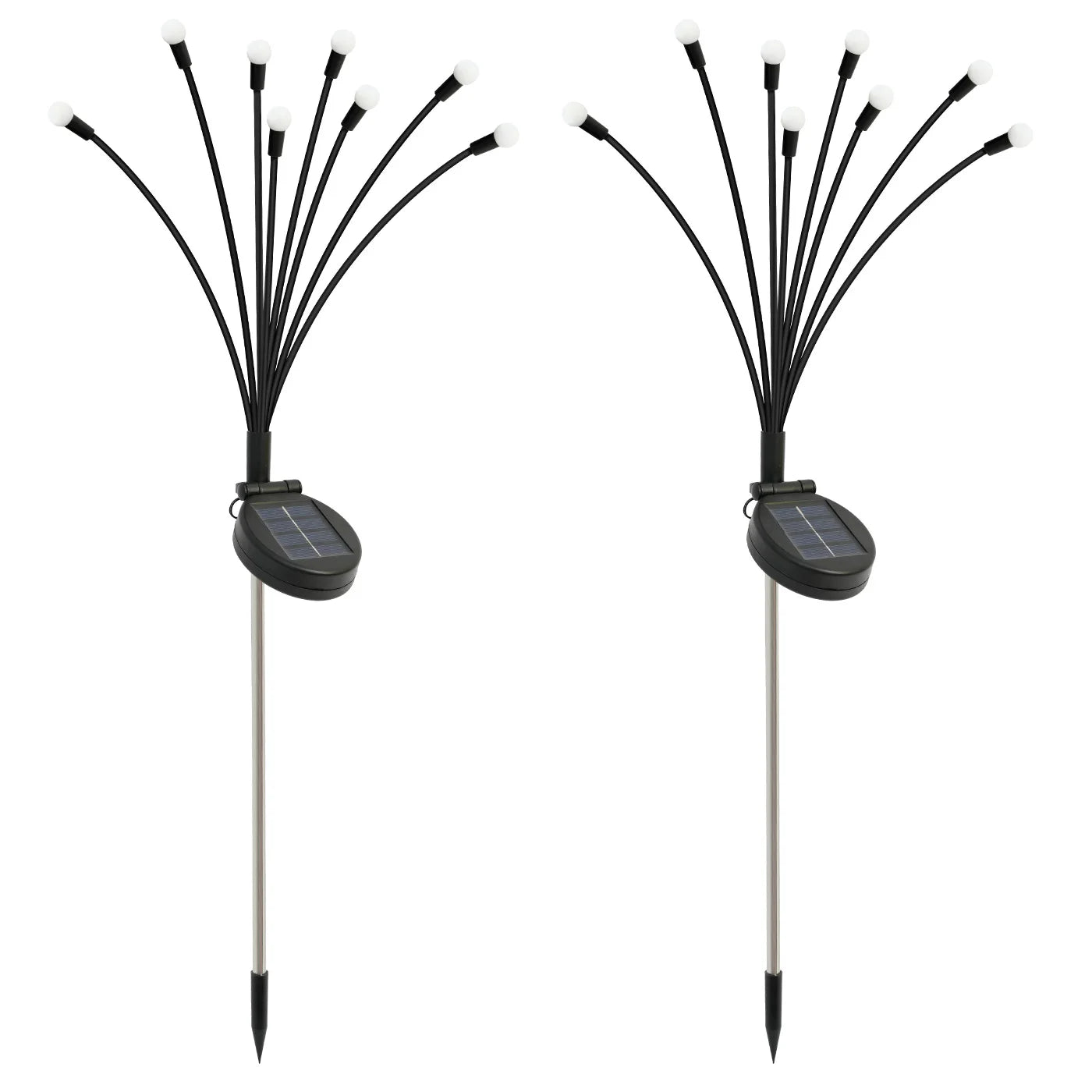 8 Head Solar Firefly Lights LED Decorative Landscape Lighting WeatherproofDurable