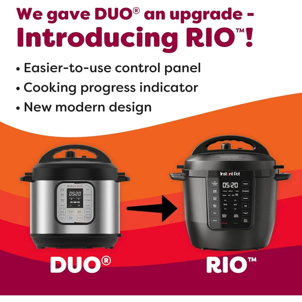Instant Pot Rio Mini 7 In 1 Multi Cooker Pressure Cooker Slow Cooker