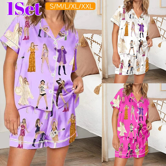 Summer Sleepwear 2 Piece Set