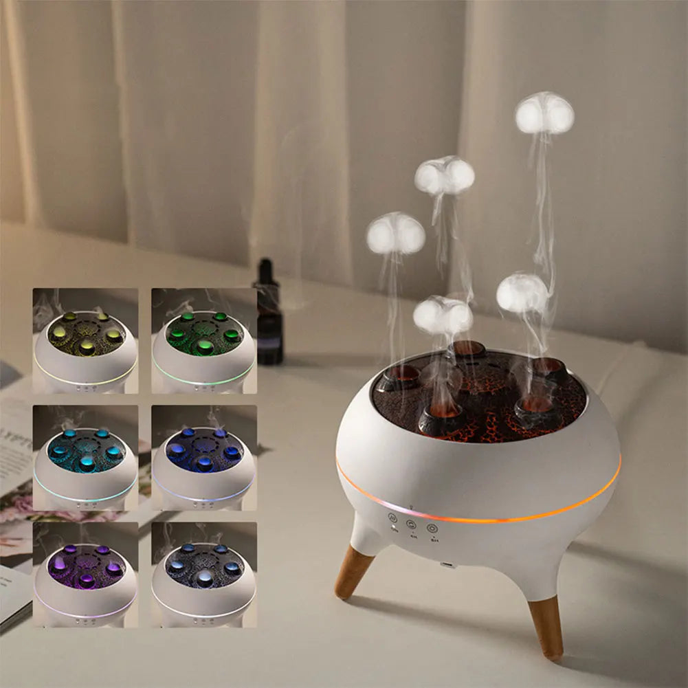 Jellyfish Air Humidifier Essential Oil Diffuser Mist