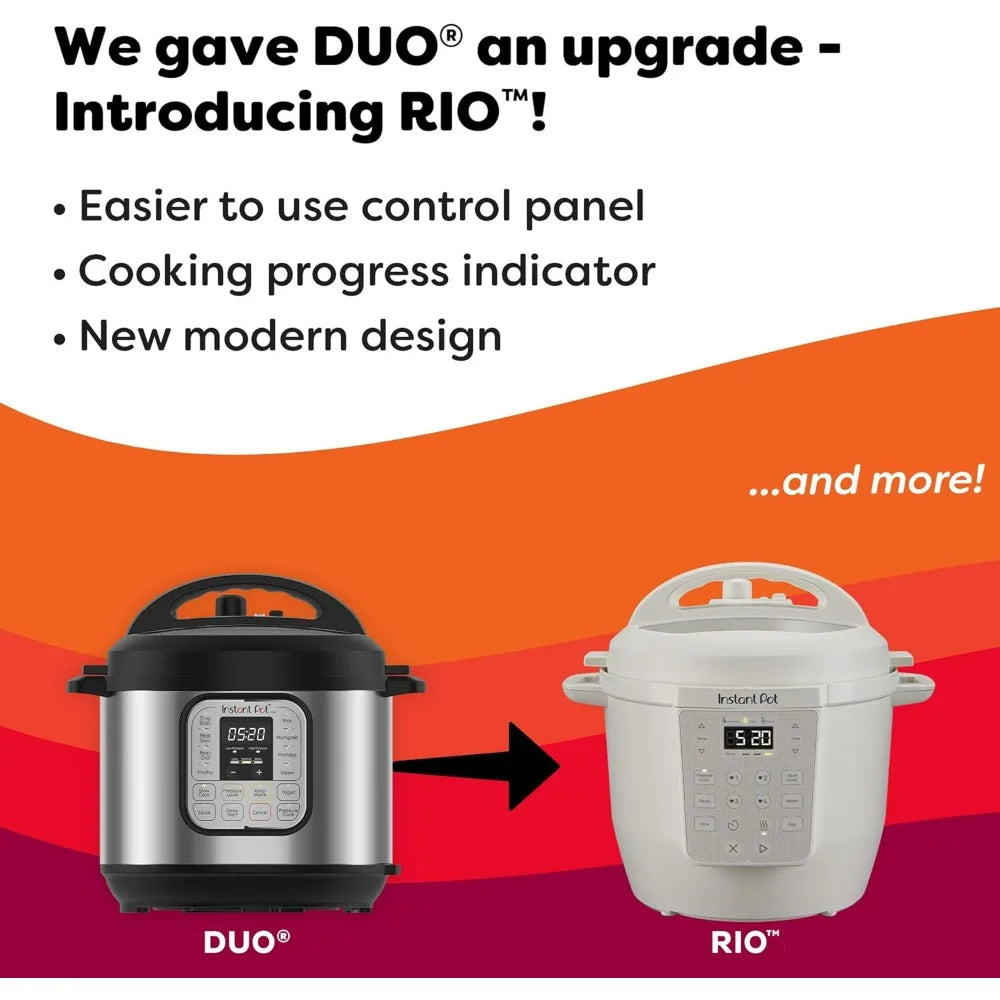 Instant Pot Rio Mini 7 In 1 Multi Cooker Pressure Cooker Slow Cooker