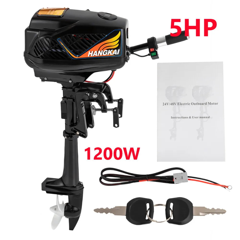HangKai 48V Electric Outboard Trolling Motor for Boats High Performance