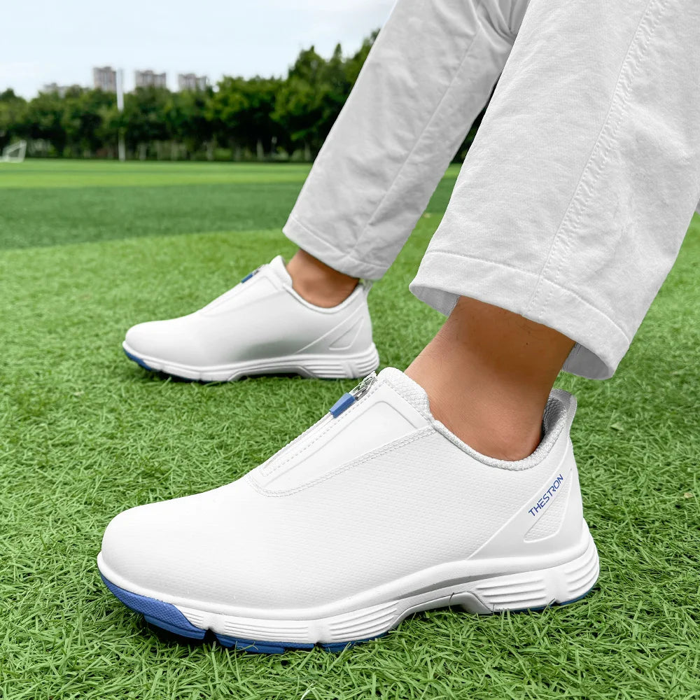 Men Golf Shoes Professional Performance Outdoor Footwear With Rubber Outsole