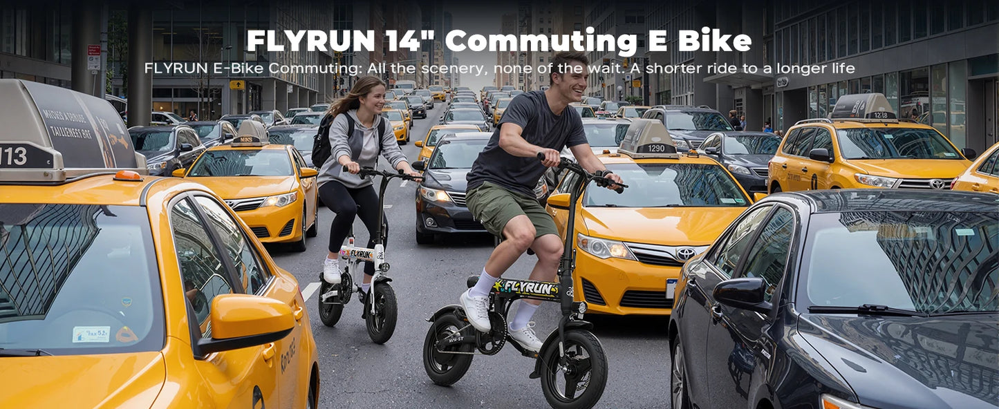 Flyrun NV14-ST Electric Bike 500W Peak Motor Road Bicycle