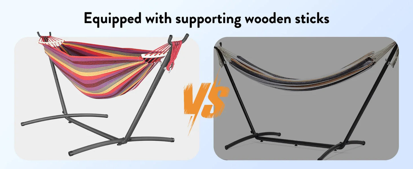 Gyroor Adjustable Stand Hammock Supports 600 Lb Capacity