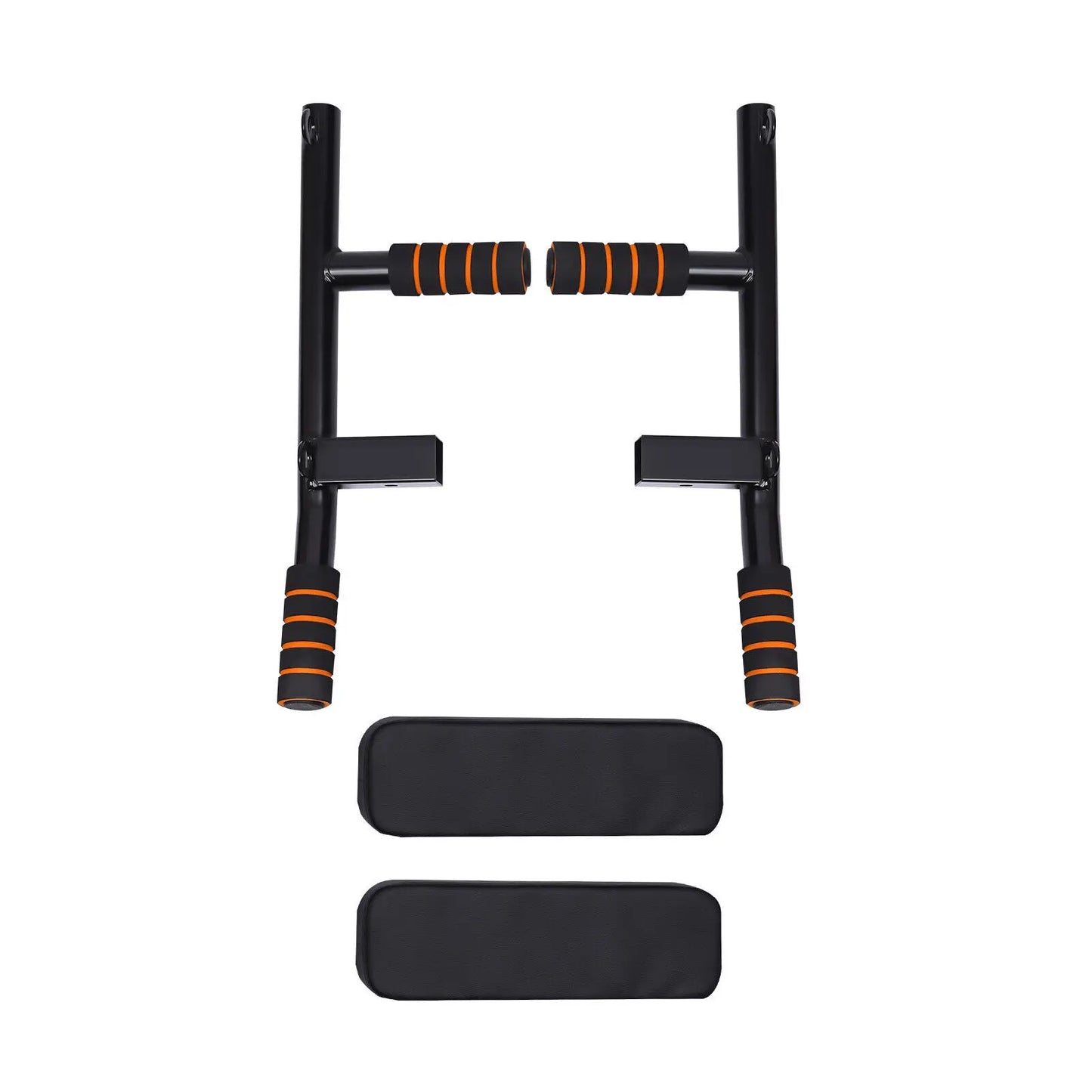 Home Wall Mount Pull Up Bar Dip Stand 200kg Capacity