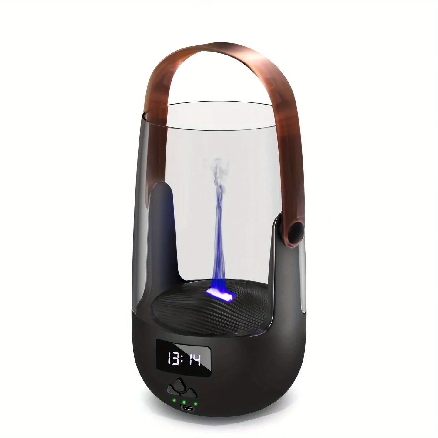 USB Aroma Humidifier With Night Light Timer Auto Shut Off