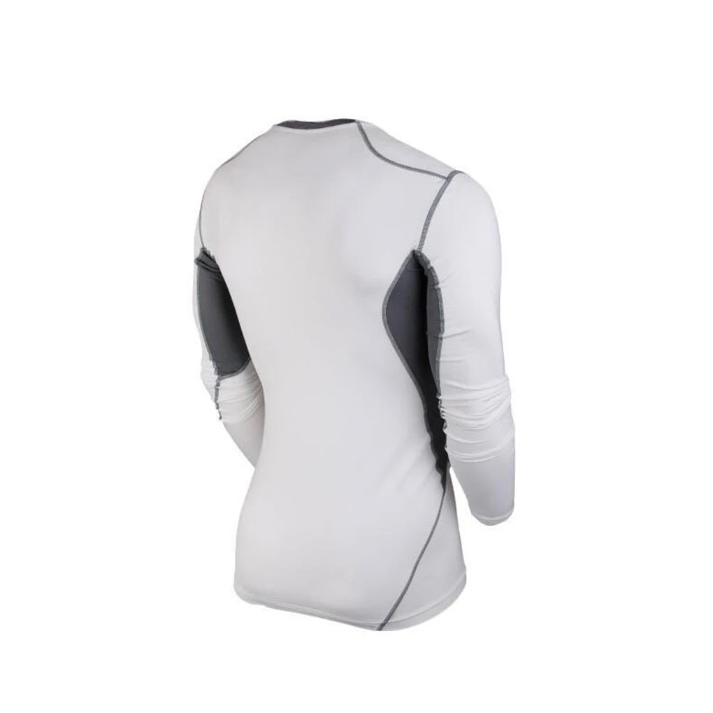 Men's Thermal Compression Long Sleeve Athletic Running Tights Shirt