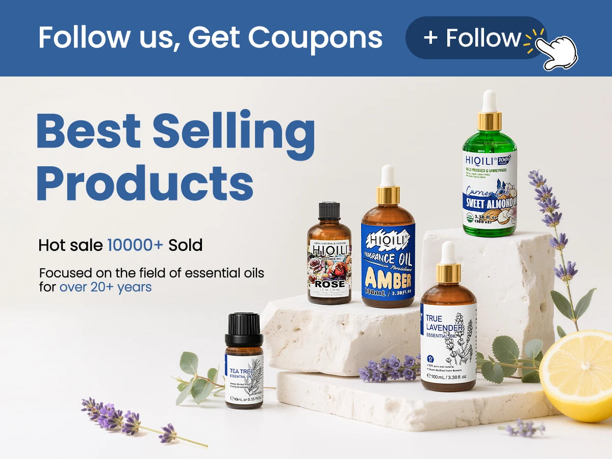 5Pure Rose Ginger Peppermint Cinnamon Essential Oil