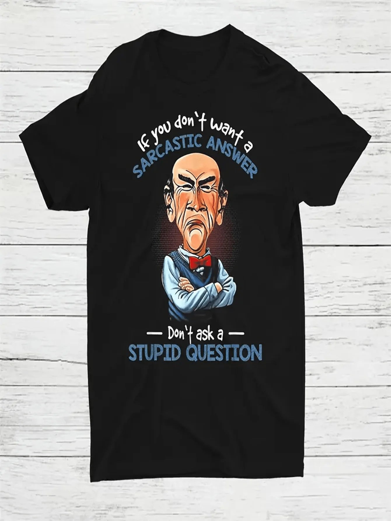 Mens I Dont Know The Answer Graphic Tee Short Sleeve