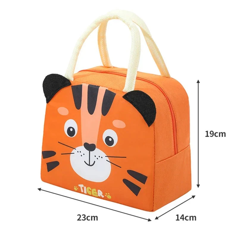 Cartoon Children's Lunch Bag Thermal Insulation Aluminum Film High Quality