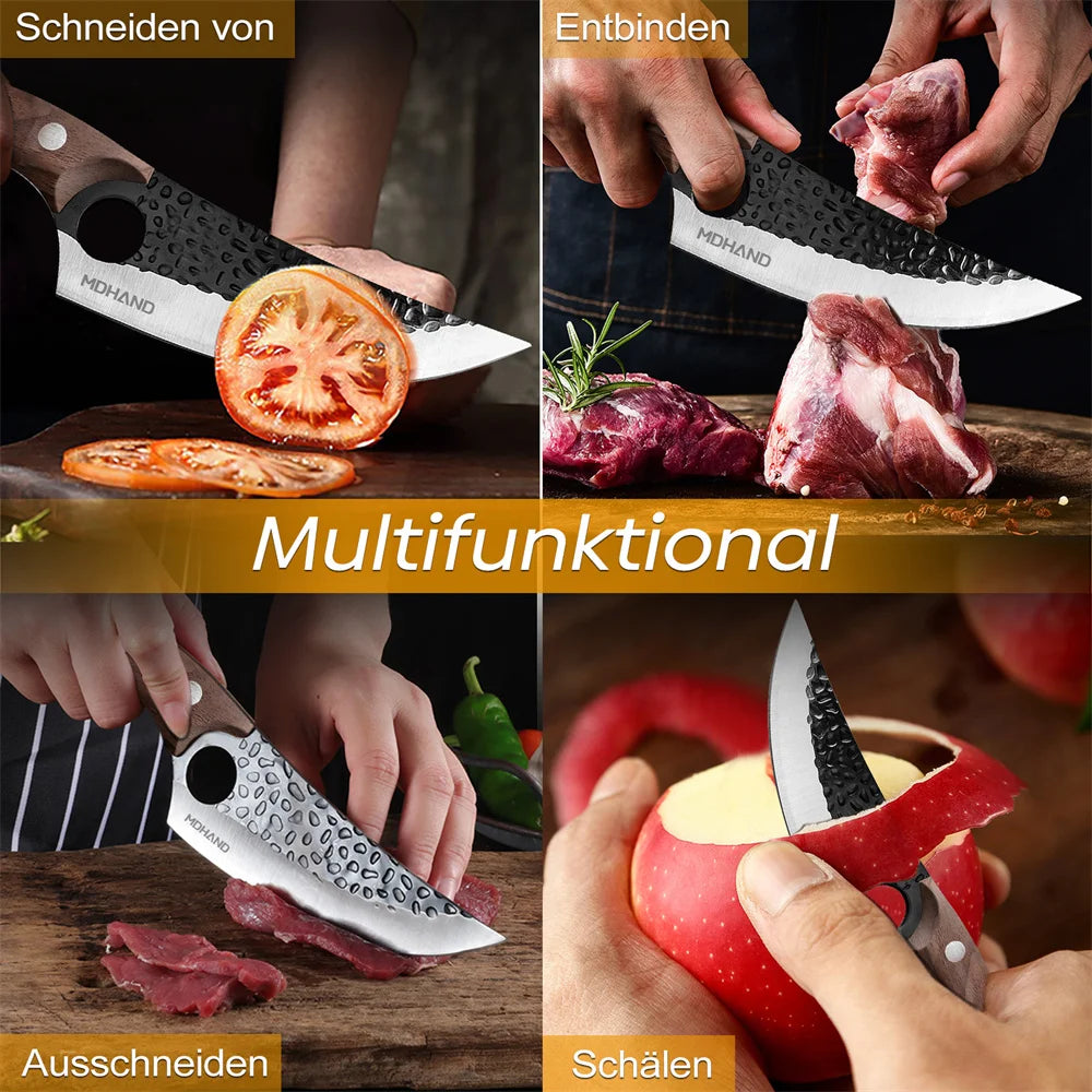 ZENG Boning Knife Stainless Steel Hand Forged for Precision Cutting
