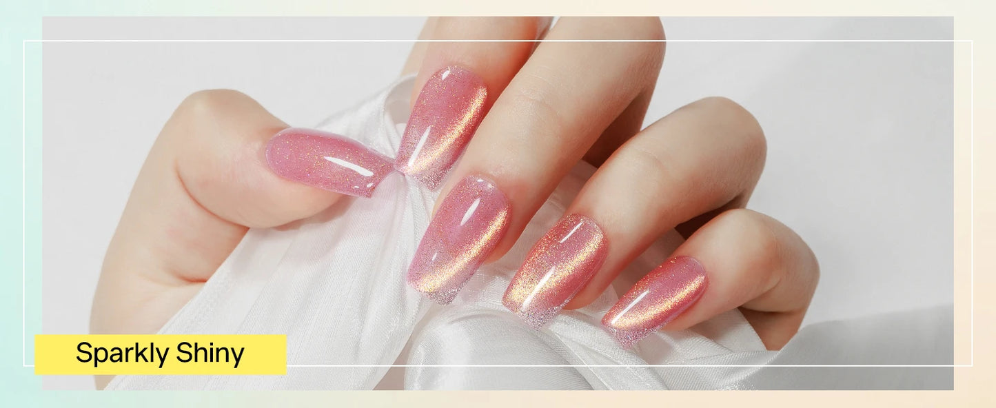 MIZHSE Magnetic Cat Eye Gel Polish Set With Magnet