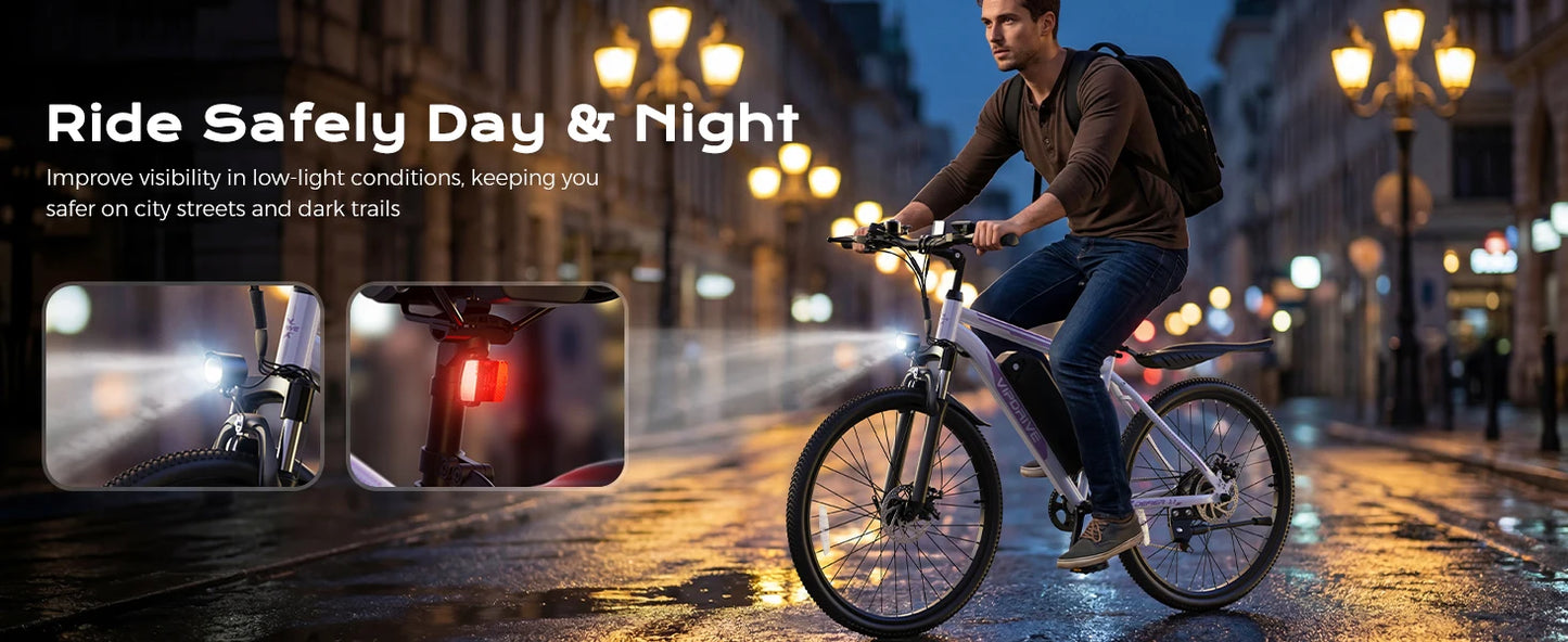 VIPDRIVE Defier 1.1 Electric Bike 750W Peak Motor Pro