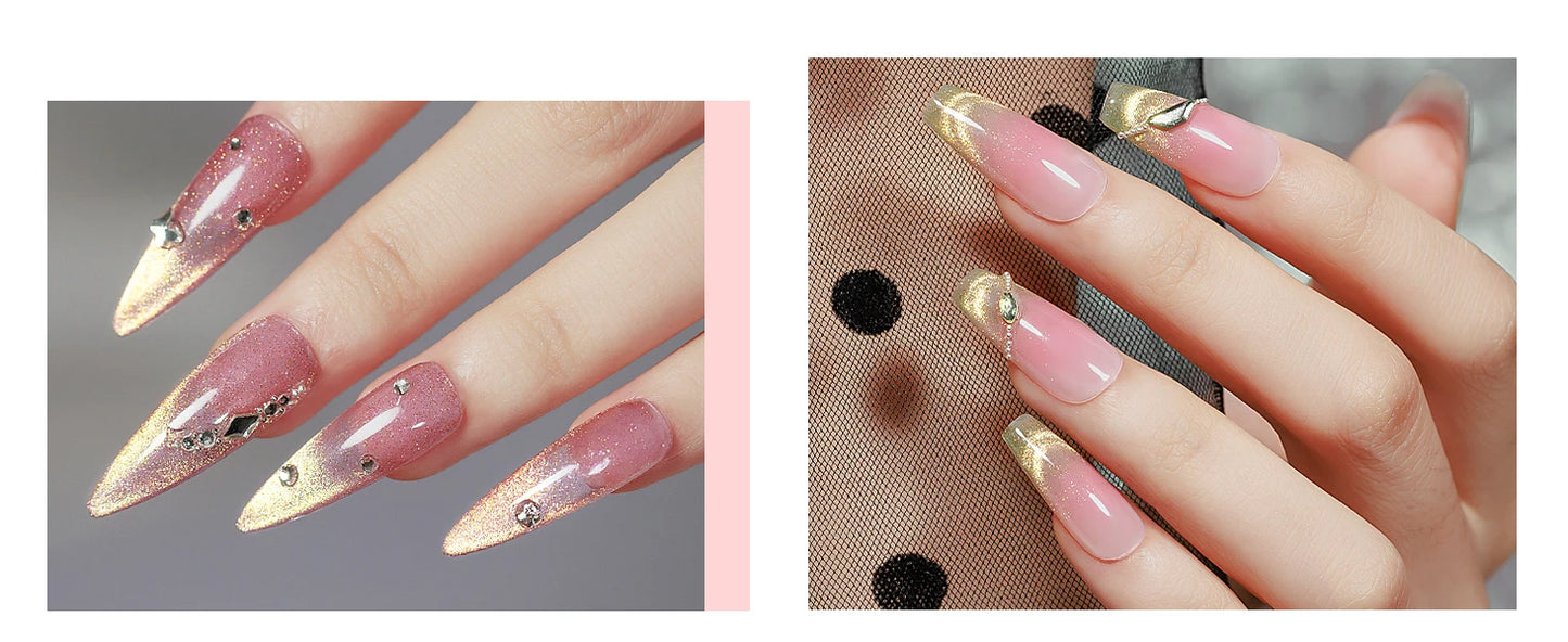 MIZHSE Magnetic Cat Eye Gel Polish Set With Magnet