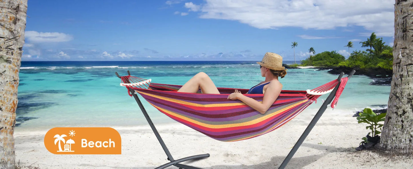 Gyroor Adjustable Stand Hammock Supports 600 Lb Capacity