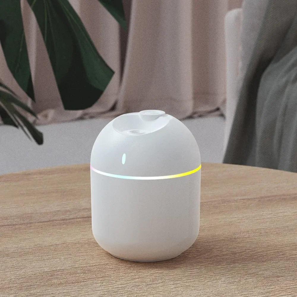 Air Humidifier With LED Night Light And Aroma Diffuser