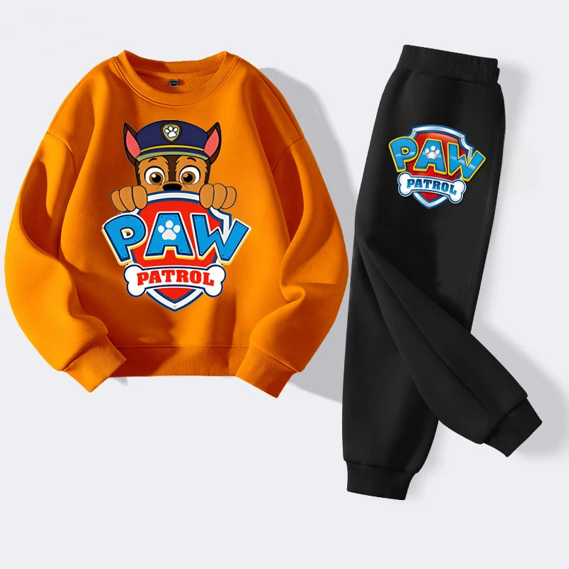PAW Patrol Cartoon Printed Boys Sweatshirt Sets For Kids