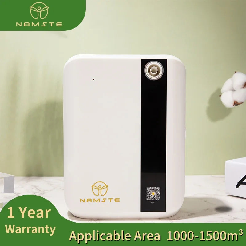 Namste Bluetooth Aroma Diffuser With Essential Oils 1000-1500m3 Coverage