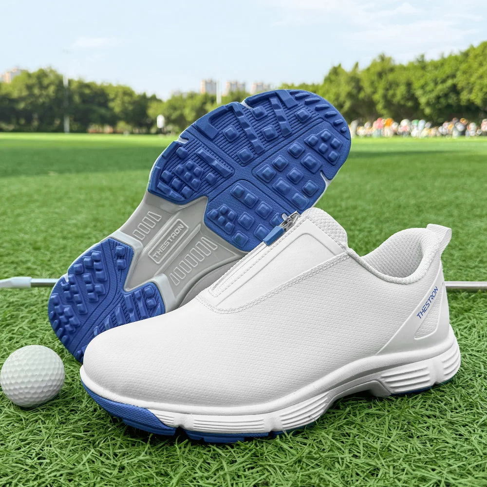 Men Golf Shoes Professional Performance Outdoor Footwear With Rubber Outsole