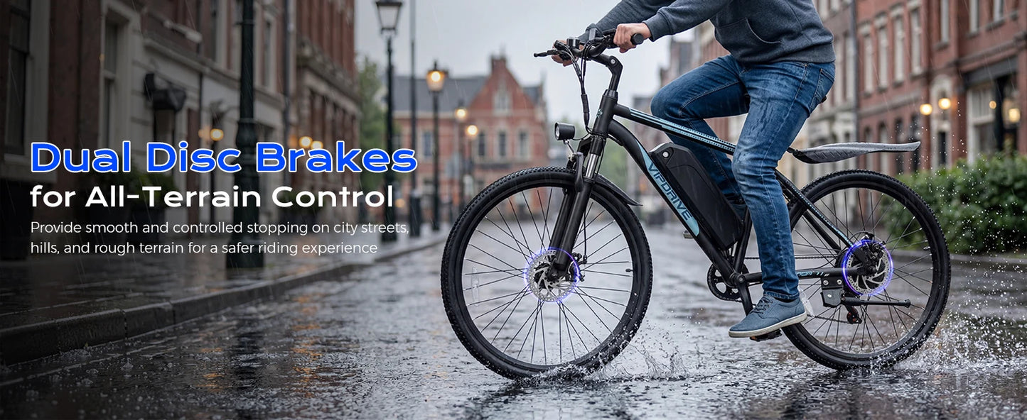 VIPDRIVE Defier 1.1 Electric Bike 750W Peak Motor Pro