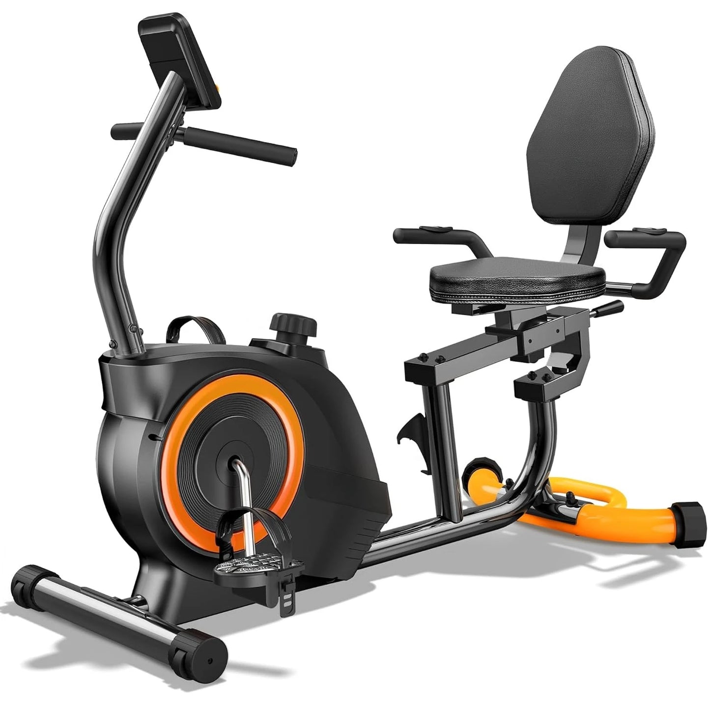 Quiet Recumbent Stationary Bike for Elderly and Adults