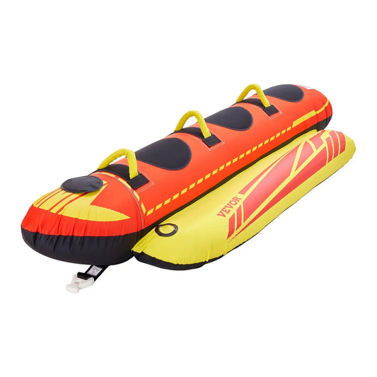 Towable Tubes for Boating Rocket Shape With Stabilizing Buoys