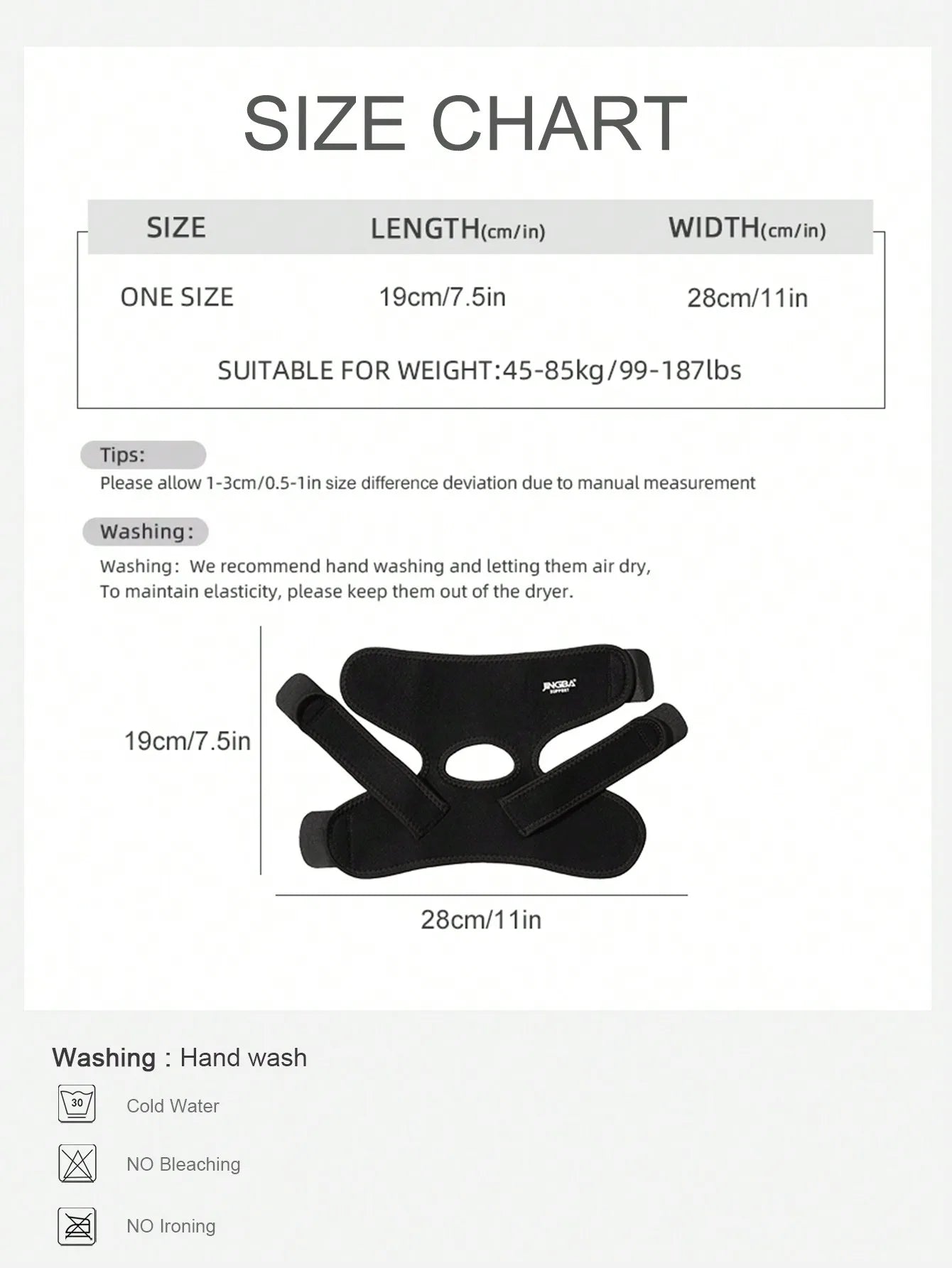 VBOSI Neoprene Adjustable Ankle Support For Women And Men